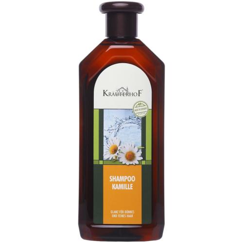 Krauterhof Camomile Shampoo for Colored & Thin Hair Απαλό Σαμπουάν με Εκχύλισμα Χαμομηλιού για Βαμμένα ή Ταλαιπωρημένα Μαλλιά 500ml